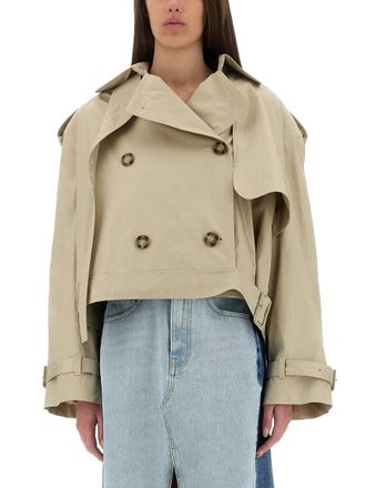 Stella McCartney Stella Mc Cartney Short Trench Coat With Belt
