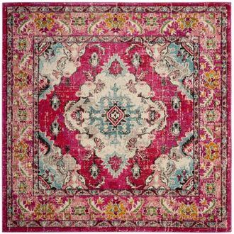Safavieh Alfombra rosa/multicolore 201 x 201 cm