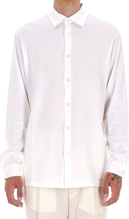 Roberto Collina Cotton Jersey Polo-Shirt