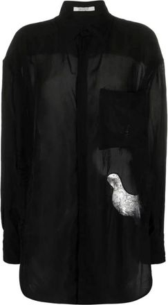 Gauch&egrave;re Donna, Camicette, Nero, M, new