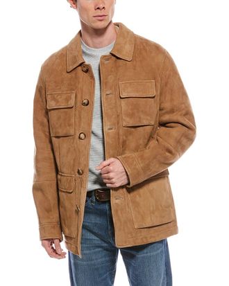 Brunello Cucinelli Suede Coat