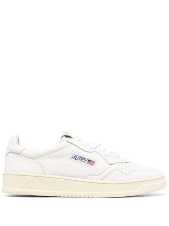 Autry White Low Top Sneakers