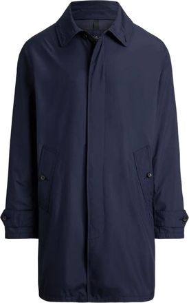 Polo Ralph Lauren buttoned coat - men - Recycled Polyester - S - Blue