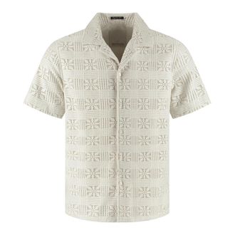 Dstrezzed T-shirts met korte mouwen - Heren - Korte mouwen Overhemden - Beige - M - Overhemden
