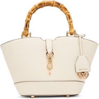 Anne Klein Rounded Mini Tote in Pearl at Nordstrom Rack