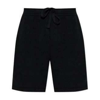 Dolce & Gabbana Casual Shorts, male, Black, Size: XL Shorts with Embroidered Logo on Pocket