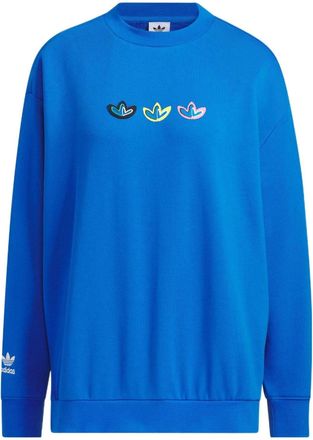 adidas (WMNS) adidas Originals V-Day Crew Sweatshirt Blue IK6859