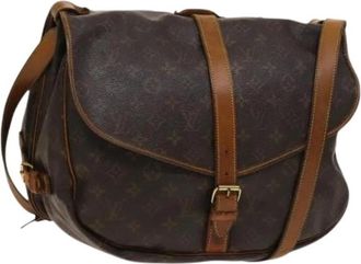 Louis Vuitton Pre-owned Cross Body Bag - Dames - Vintage Schoudertas - Bruin - ONE Size - Vintage