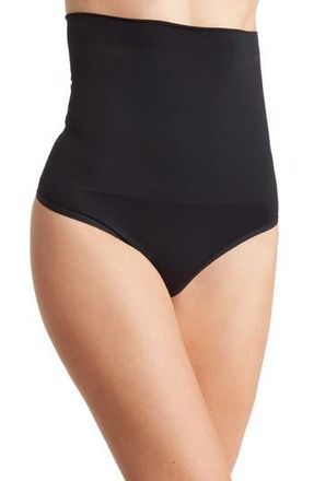 Yummie Tummie High Waist Thong in Black at Nordstrom Rack, Size Large/x-Large