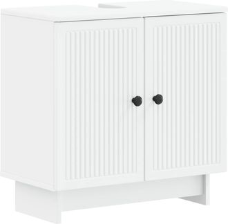 vidaXL Mueble De Lavabo Para Ba&ntilde;o Utrecht Blanco 59,5 X 31,5 X 59 Cm Vidaxl