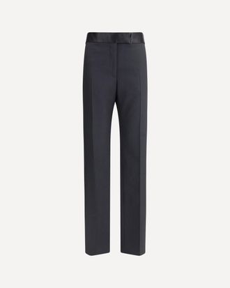 Tom Ford Woll and silk Pants Female 44
