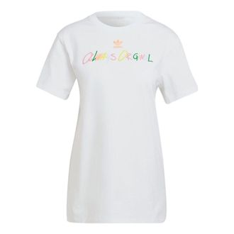 adidas (WMNS) adidas Always Original Graphic T-Shirt Asia Sizing White HK5072