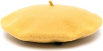Borsalino Yellow Beret Hat