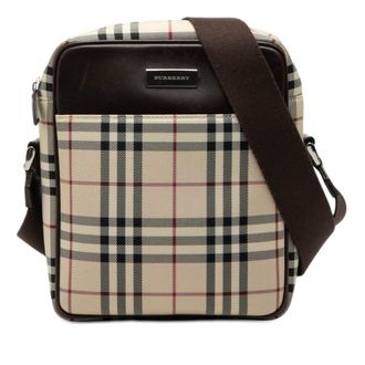 Burberry Pre-owned Burberry House Check Canvas Crossbody Unisex A2ZGKGEF8MR5D8JV