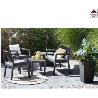 Allibert Allibert - salotto in resina emily arredo giardino