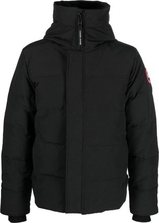 Canada Goose MacMillan parka - men - Down/Feather/Cotton/Polyamide/Polyester - S - Black