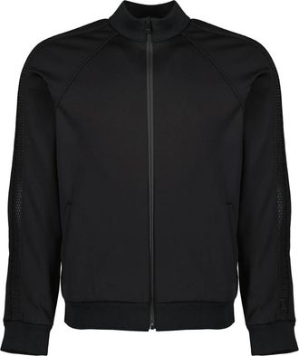 Fendi Sweatshirt met Rits - Heren - Bomber jackets - Zwart - M - Katoen - Jassen