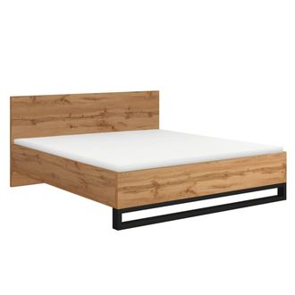 Petits Meubles Cama y negro 180x200 incluido somier tablero aglomerado laminado