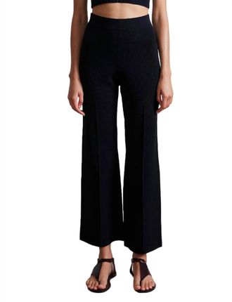 Apiece Apart Rene Pull On Pant In Black