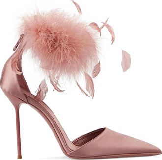 PARIS TEXAS 105 mm Lidia pumps - Roze