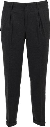 Slowear Straight Broeken - Heren - Straight fit broeken - Zwart - W32 - Leer - Broeken