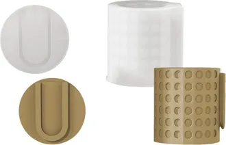 OEM Molde De Silicona Para Jarr&oacute;n De Pared Con Estampado De Puntos