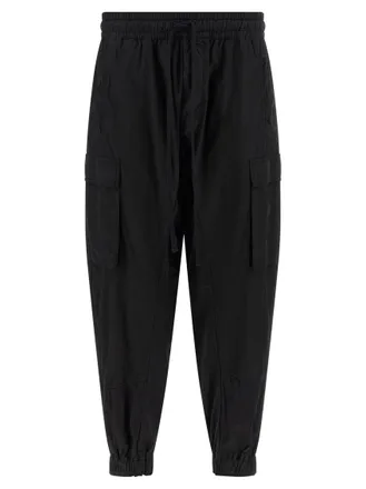Thom Krom Black Relaxed Cargo Pants