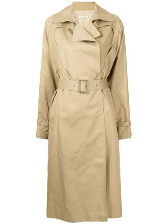 Boyarovskaya Trench con cintura - Marrone