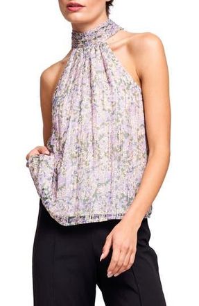 Ciebon Etna Halter Top in Purple at Nordstrom Rack, Size Medium