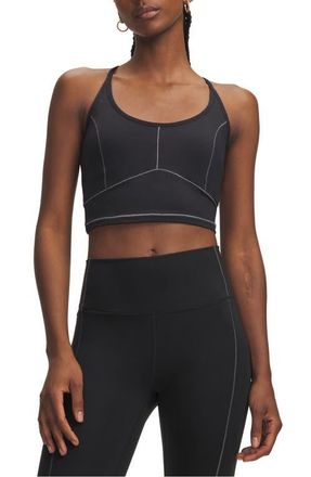 Under Armour Meridian Performance Support Tank in Black //Black at Nordstrom, Size Xx-Large