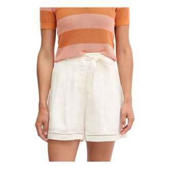 Lacoste Mujer, Pantalones cortos, Blanco, Talla: L