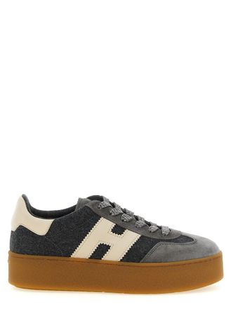 Hogan Grey Logo Sneakers