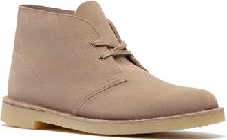 Clarks Shepton Chukka Boot in Sand Suede at Nordstrom Rack, Size 10.5