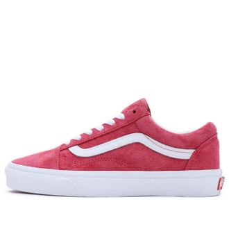 Vans (WMNS) Vans Old Skool Pig Suede Pink Red VN0007NTZLD
