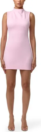 Naked Wardrobe Strappy Back Sleeveless Minidress in Cotton Candy at Nordstrom, Size X-Small