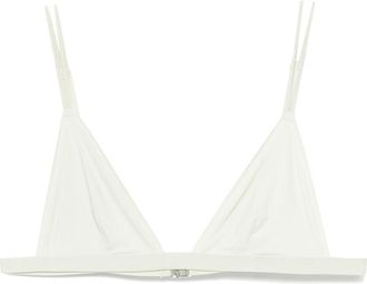 Patrizia Pepe Fly-motif bra - Green