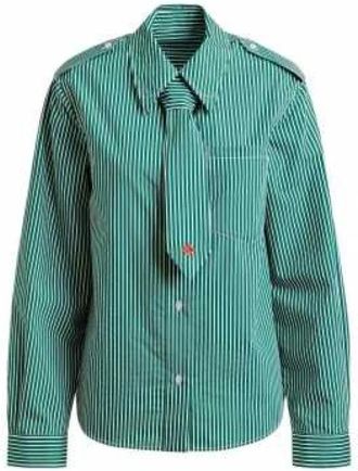 Essentiel Dames, Blouses & Shirts, Groen, Maat: XS