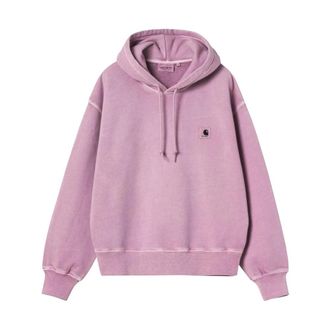 Carhartt Work in Progress Carhartt Wip, Hoodies, female, Purple, Size: XS Hooded Nelson Sweat