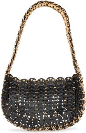 Paco Rabanne Moon Reversible Leather Shoulder bag - Black - One Size