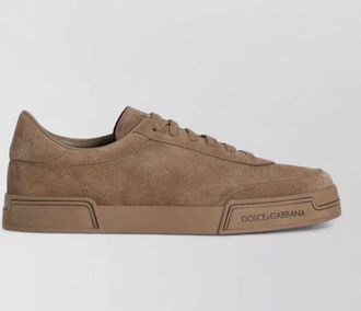 Dolce & Gabbana suede low-top sneakers
