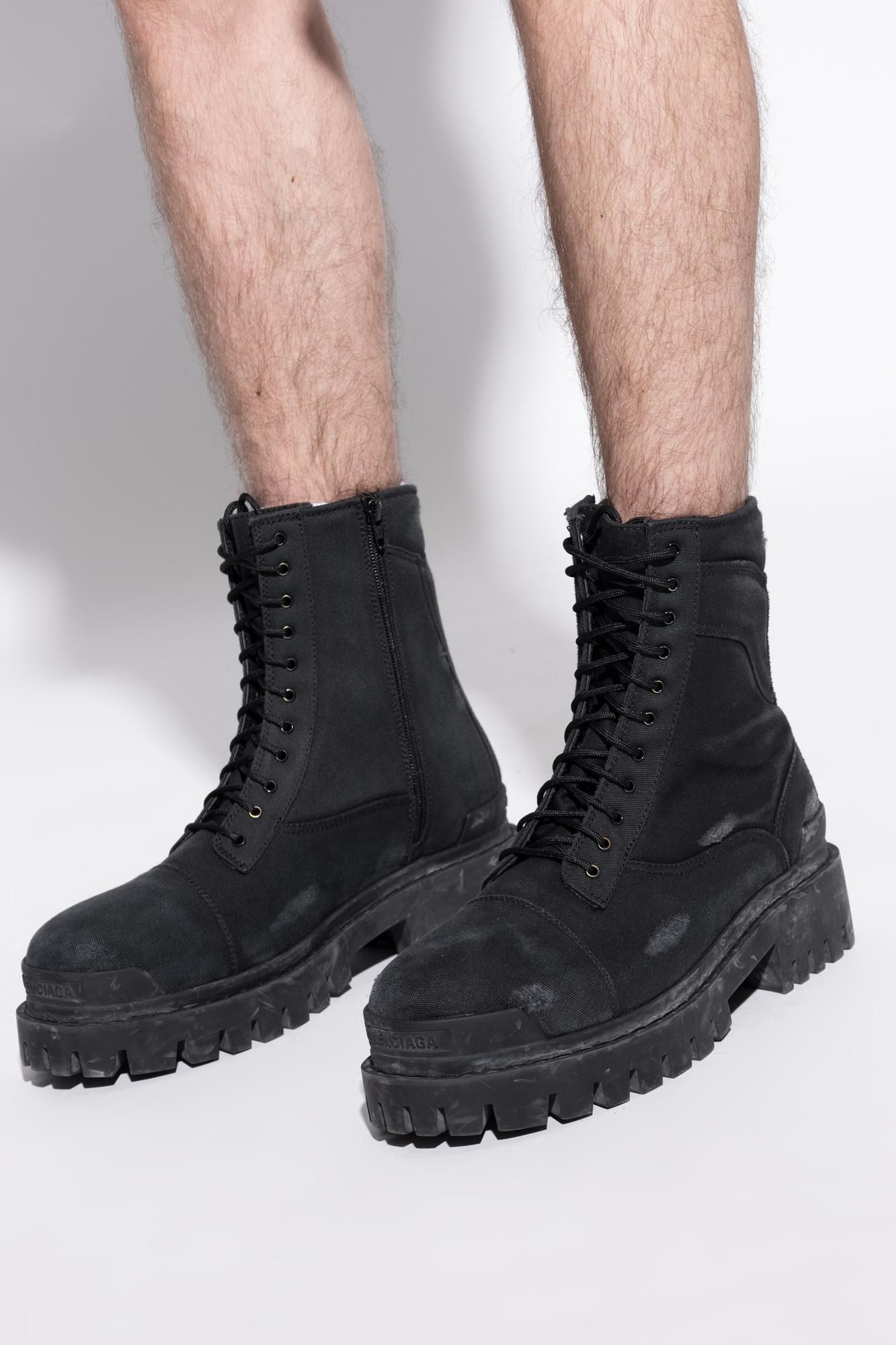 Balenciaga Hummer Ankle Boots, Mens, Black from $1,463.20 - on 