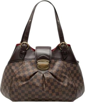 Louis Vuitton Pre-owned Handbags, female, Brown, Size: ONE SIZE Pre-owned Sistina GM