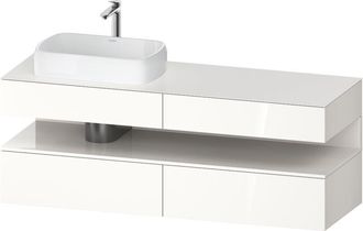 Duravit Qatego Consola Mueble Bajo Lavabo, 2 Extensiones, 2 - Duravit