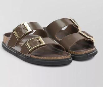 Birkenstock arizona droplet buckle low rubber sandals