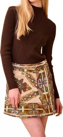 Hunter Bell Houghton Turtleneck In Cocoa
