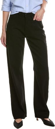 DL1961 Karmine Black Refined Wide Leg Jean