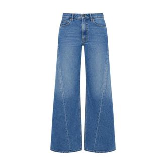 Mother The Lemon Twist Sneak Jeans - Jeans - Mujer - Azul - W24