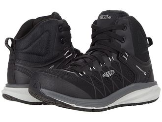 Keen Vista Energy Mid (Comp Toe) Womens Shoes Vapor/Black : 10 B - Medium, Synthetic