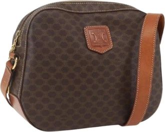 Celine Pre-owned Cross Body Bags, female, Brown, Size: ONE SIZE Pre-owned Plastic Cross Body Bag