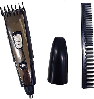 Trade Shop Trade Shop - Rasoio Uomo + Depilatore Trimmer 2in1 6071 Peli Naso Barba Capelli Tagliacapelli